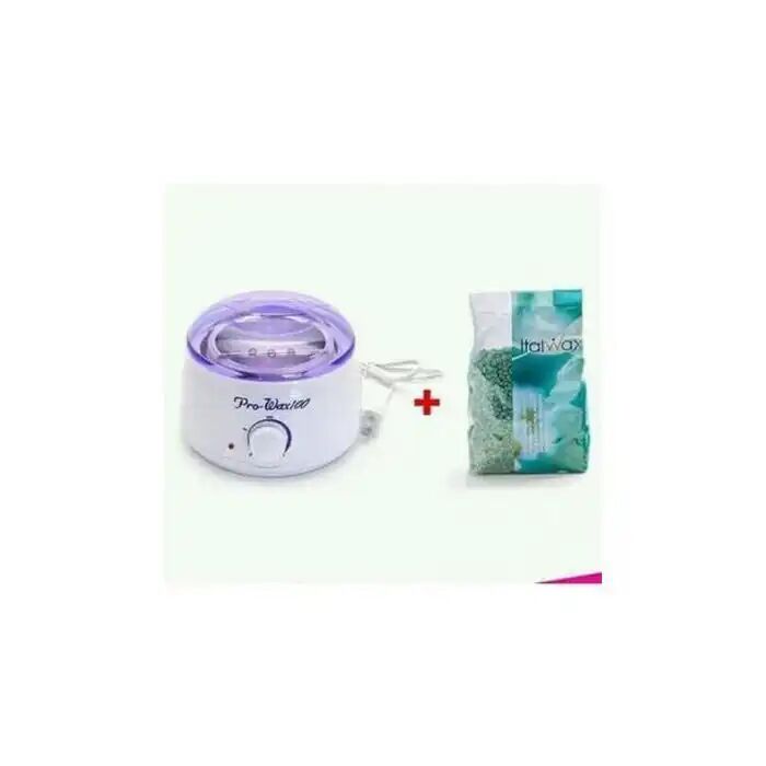 Machine Professionnel Chauffe-cire + Italwax Cire 1kg Granulés