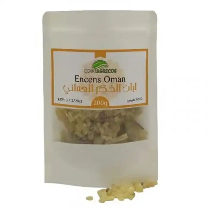 Encens Naturel Comestible - Coopagricos - Oliban Omanaise Pure - Sans Parabène 