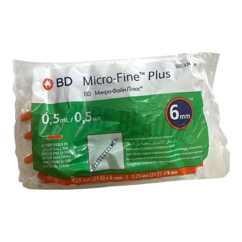 Seringues À Insuline - Bd Micro-fine Plus