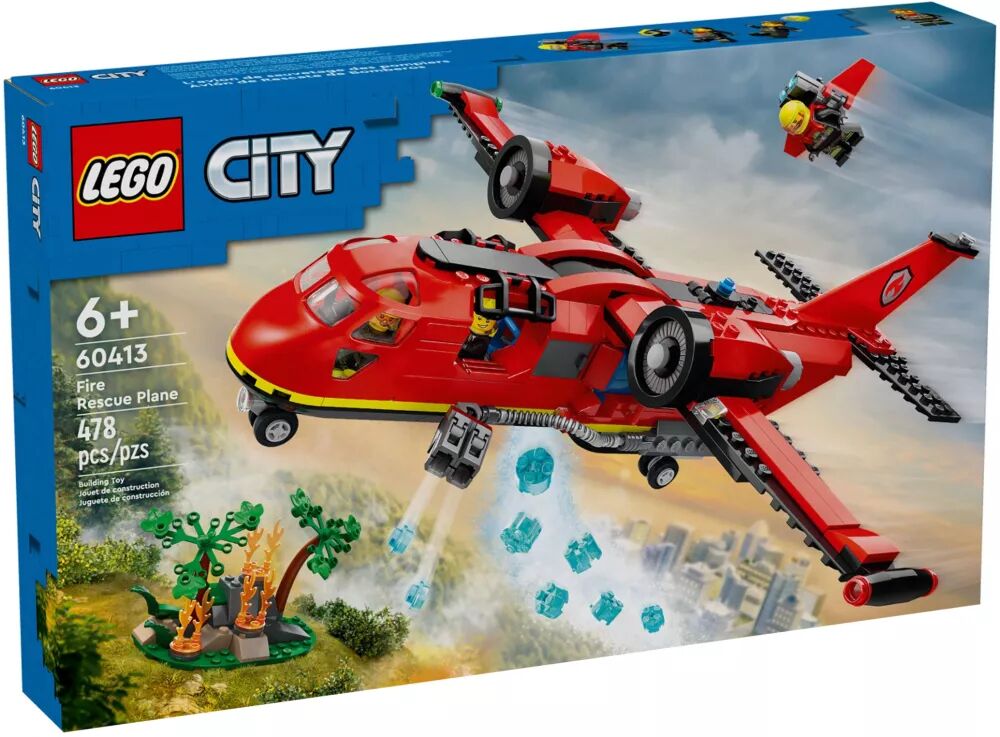 L’avion De Sauvetage Des Pompiers