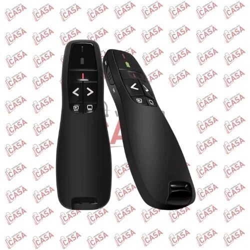 Télécommande De Présentation Sans Fil 2,4 Ghz | Pointeur Laser Rouge & Clicker Usb Pour Powerpoint | Portée 15m