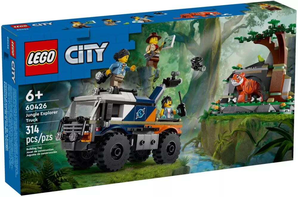 Le Camion Tout-terrain De L’explorateur De La Jungle