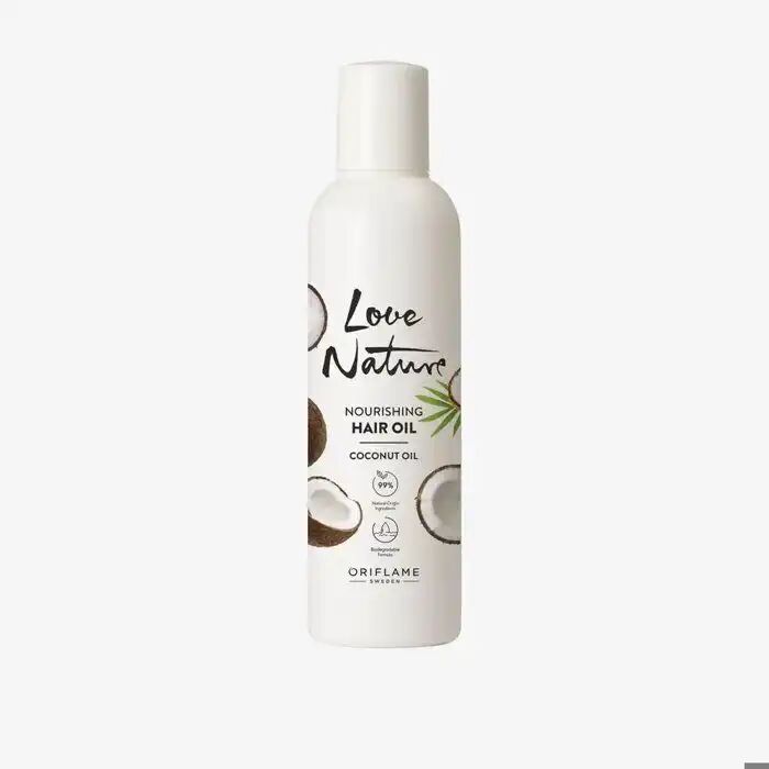 Huile Nourrissante Pour Les Cheveux À L'huile De Noix De Coco Love Nature