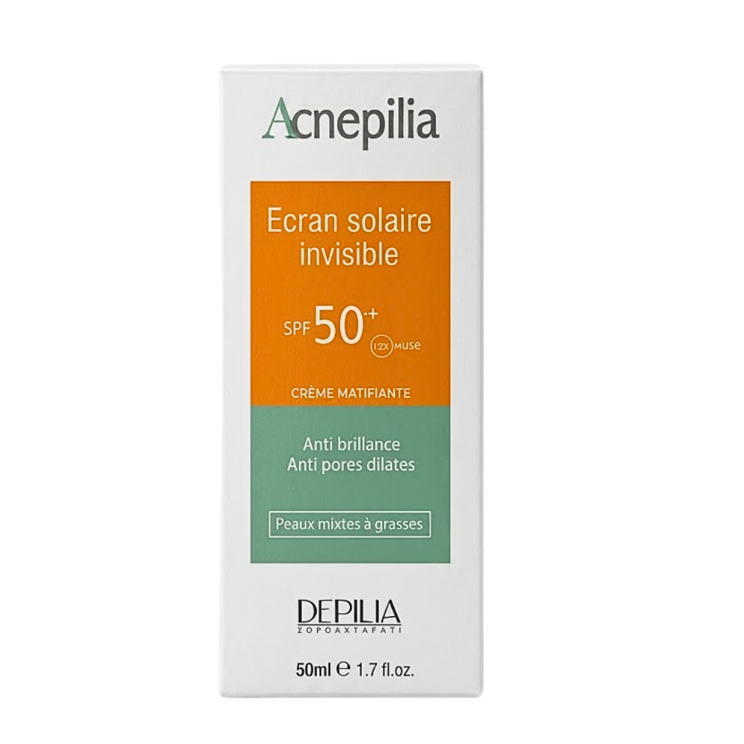 Crème Solaire Invisible Spf50+