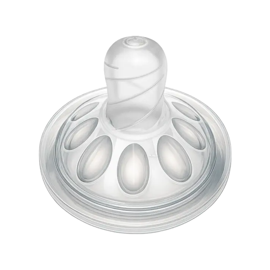 Paire Tetines En Silicone Natural 6m+
