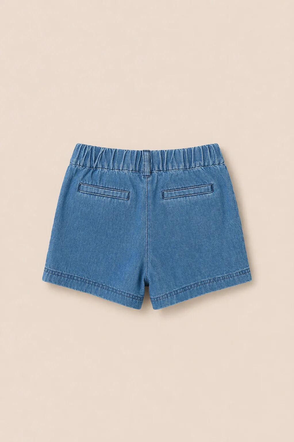 Short Bébé En Denim – Chic Casual & Confort Absolu thumbnail 2