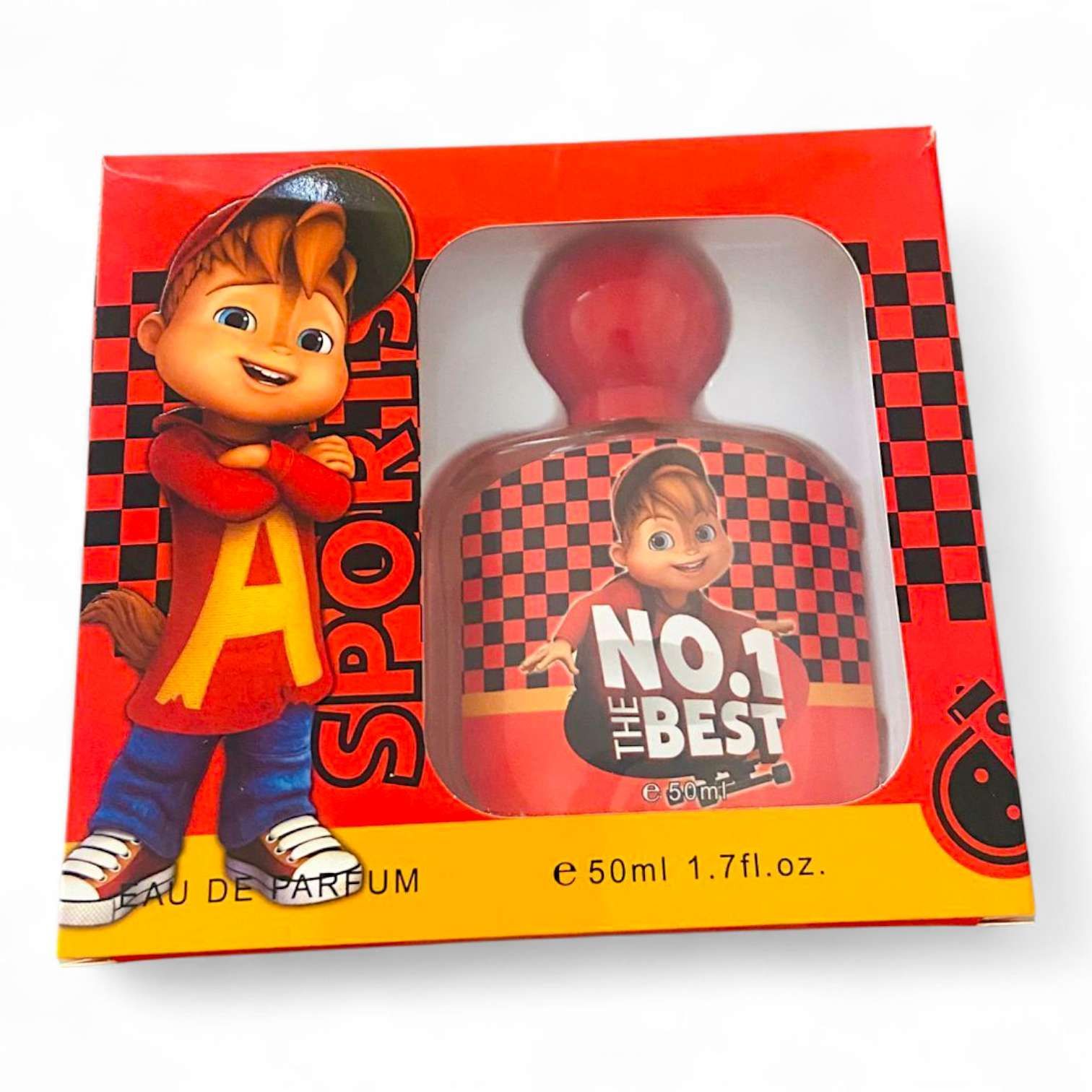 Sportis Chipmunks – Eau De Parfum Kids No.1 The Best