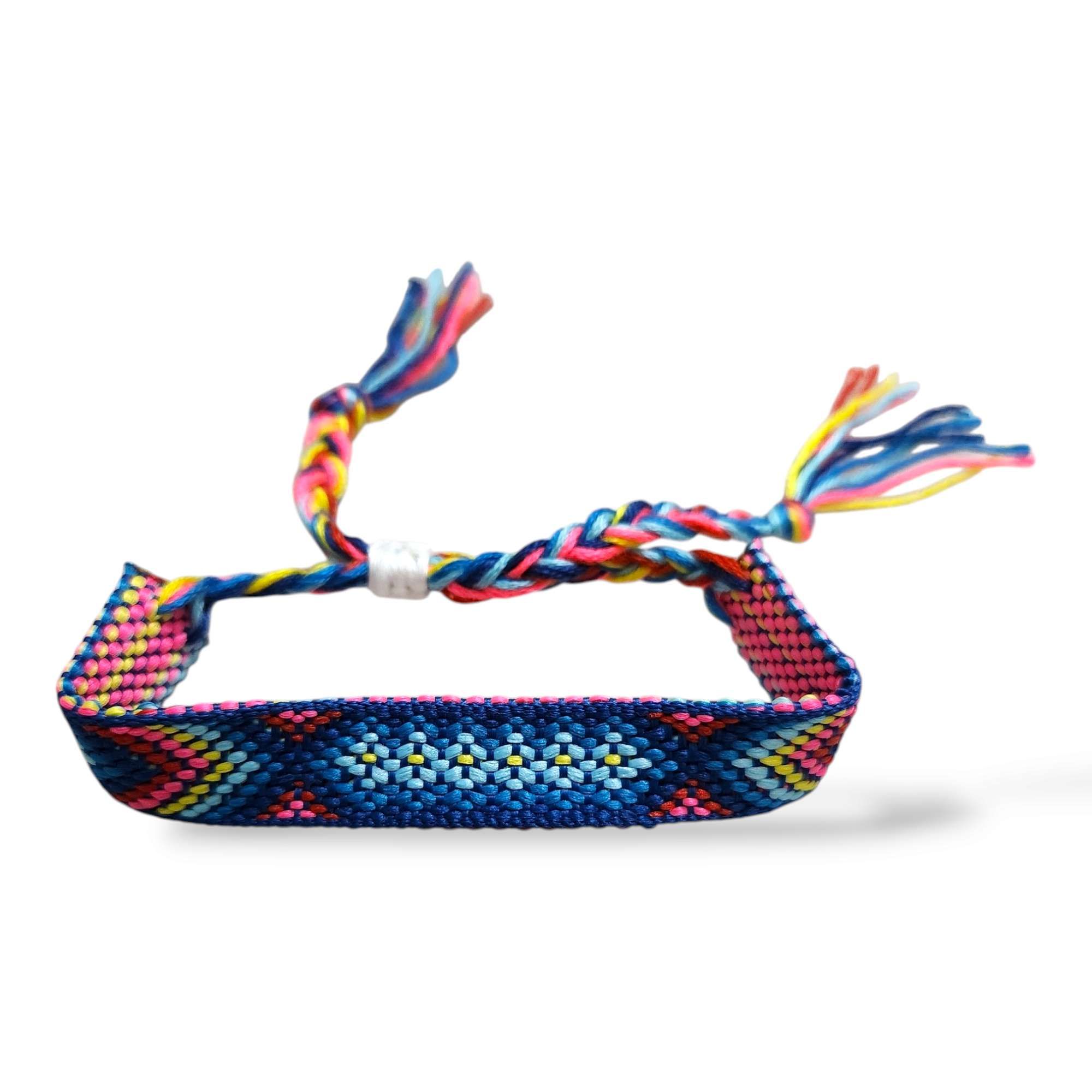 Pack X3 Bracelets Tissés Colorés