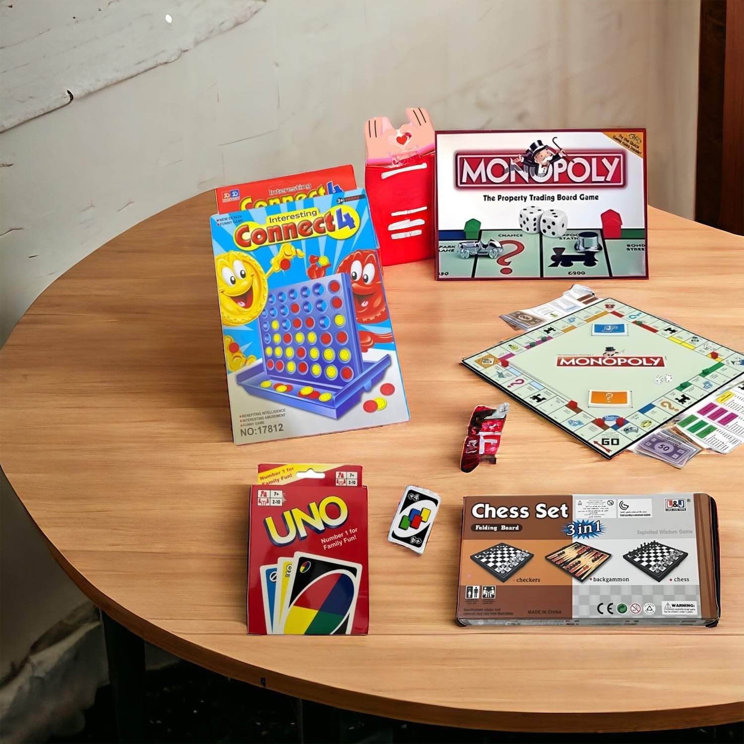 Pack Familial Des Jeux De Sociétés (uno Et Autres)
