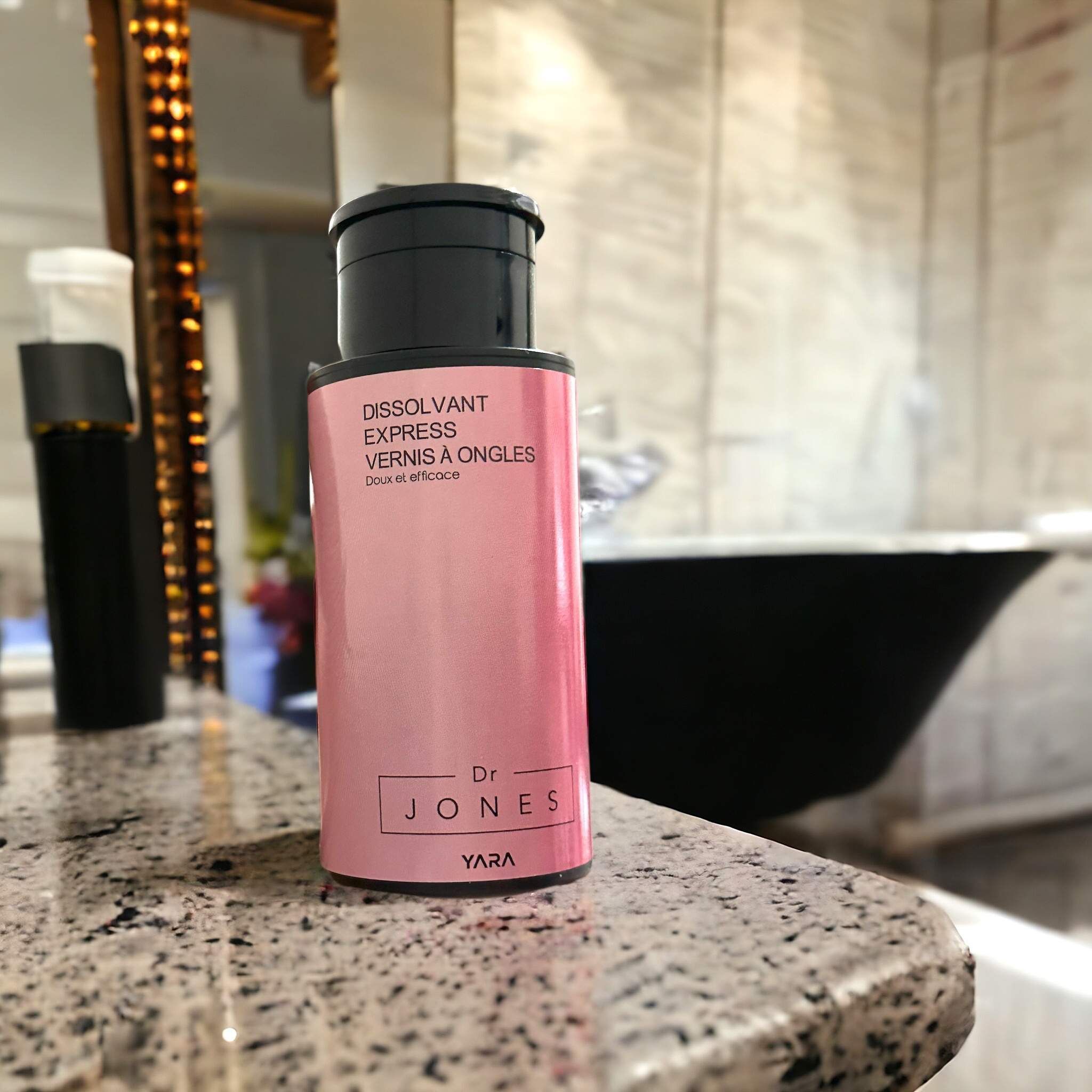 Dissolvant Express Vernis À Ongles Dr Jones - Yara (version Rose)