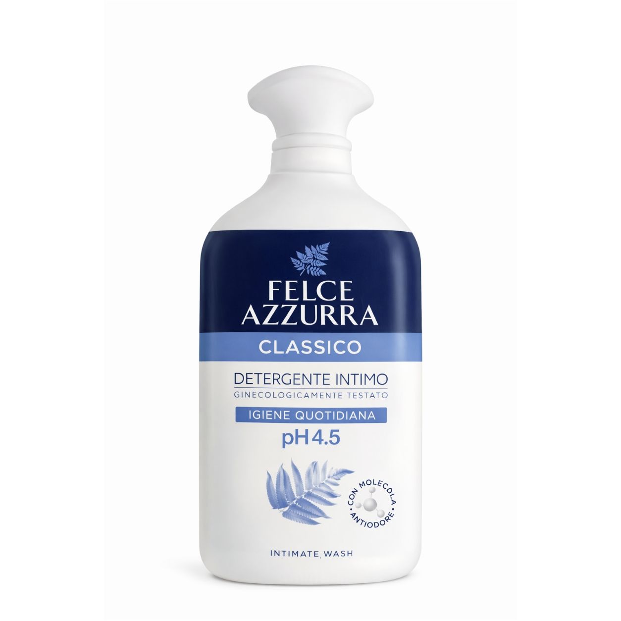 Felce Azzurra Detergente Intimo Classico Ph 4.5 – Hygiène Intime Quotidienne – 250 Ml