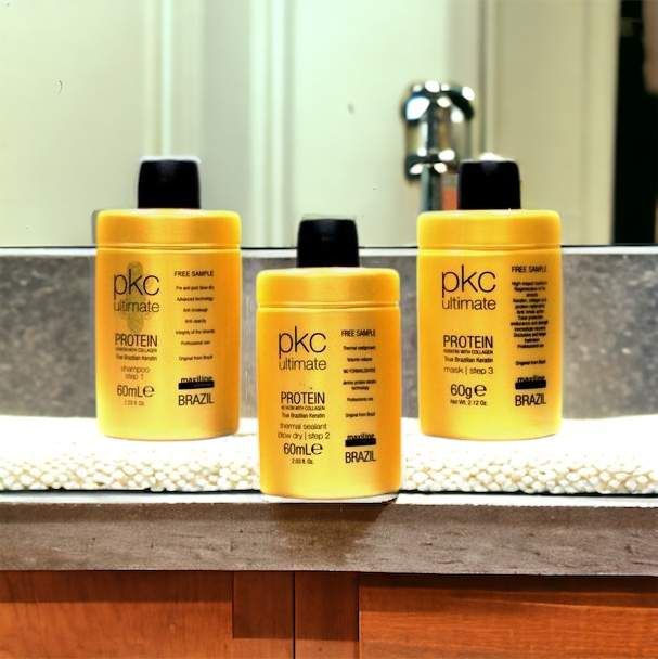 Pkc Ultimate Protéine - Traitement Brésilien 60ml X3