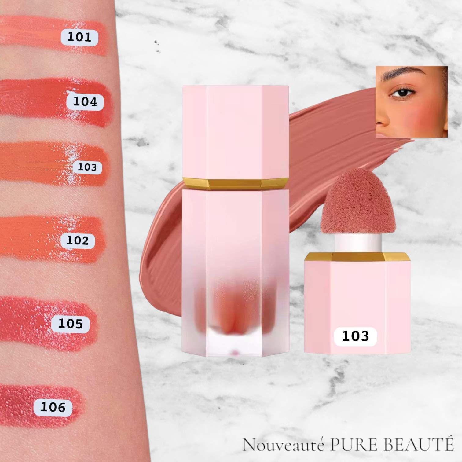Blush Liquide Matte Romantique Brithday Suit