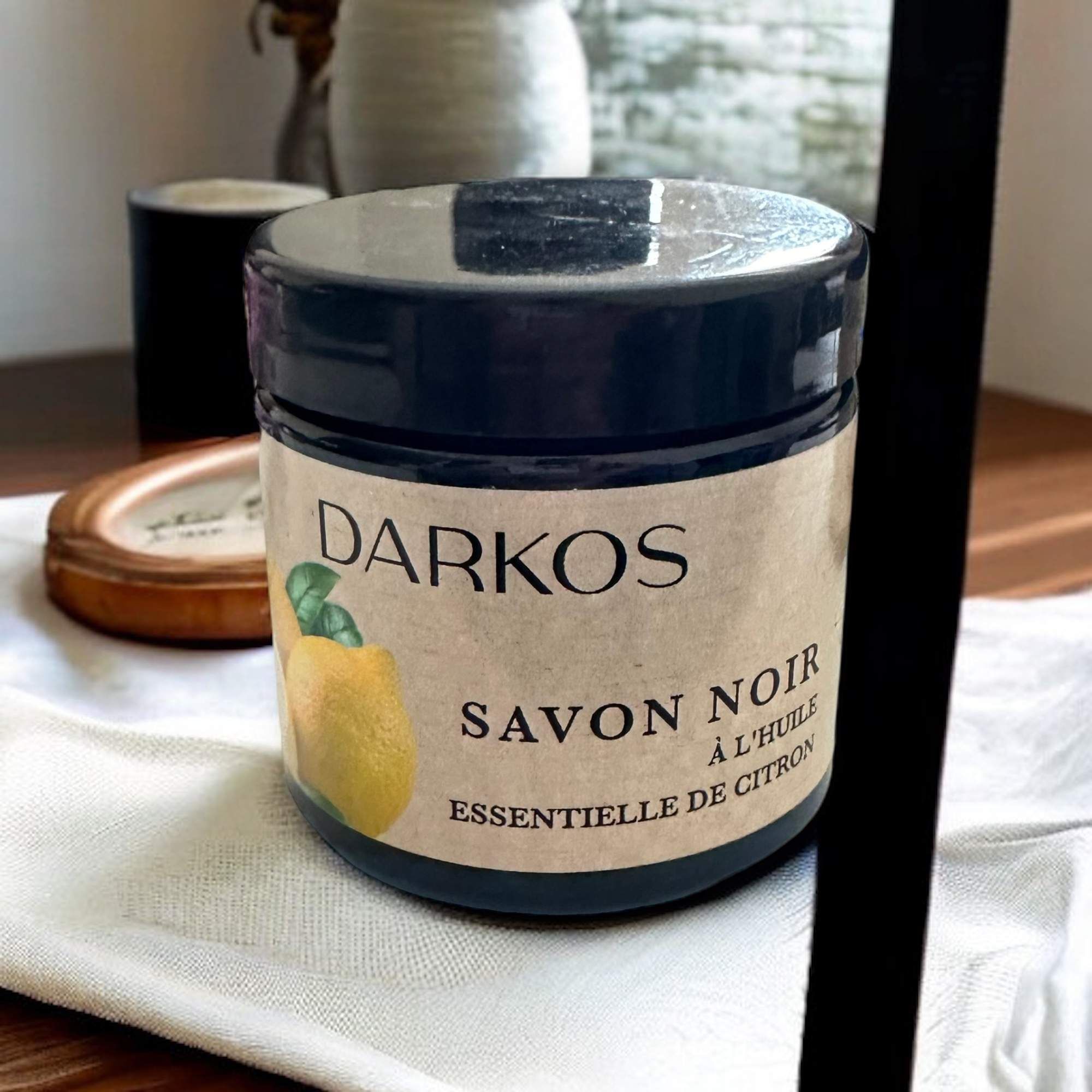 Savon Noir À L'huile Essentielle De Citron