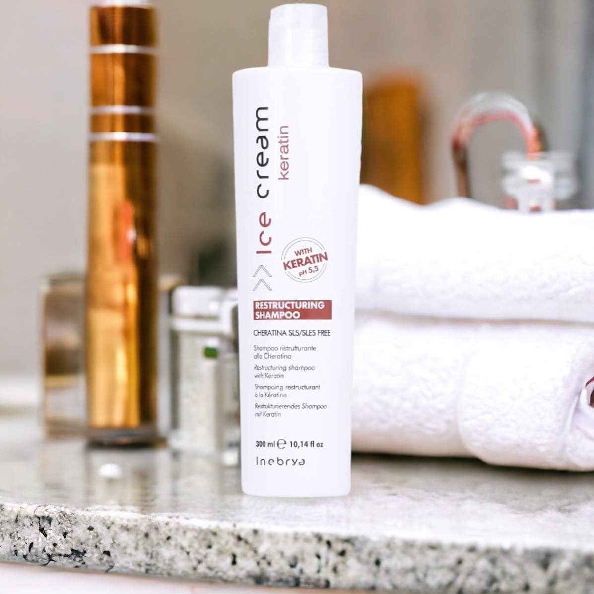 Keratin Restructuring Shampooing Réparateur À La Kératine