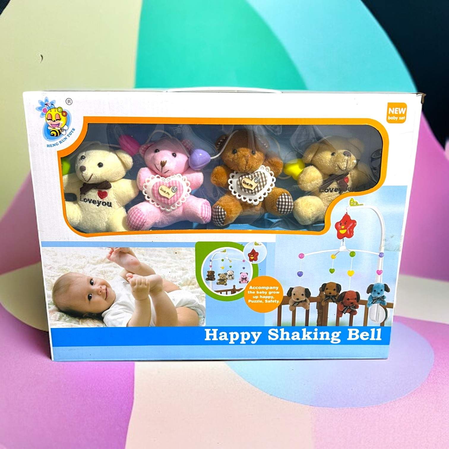 Cloche Joyeuse Pour Bébé Cadeau