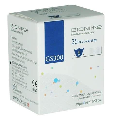 Gs300 Test Strip - 25pcs