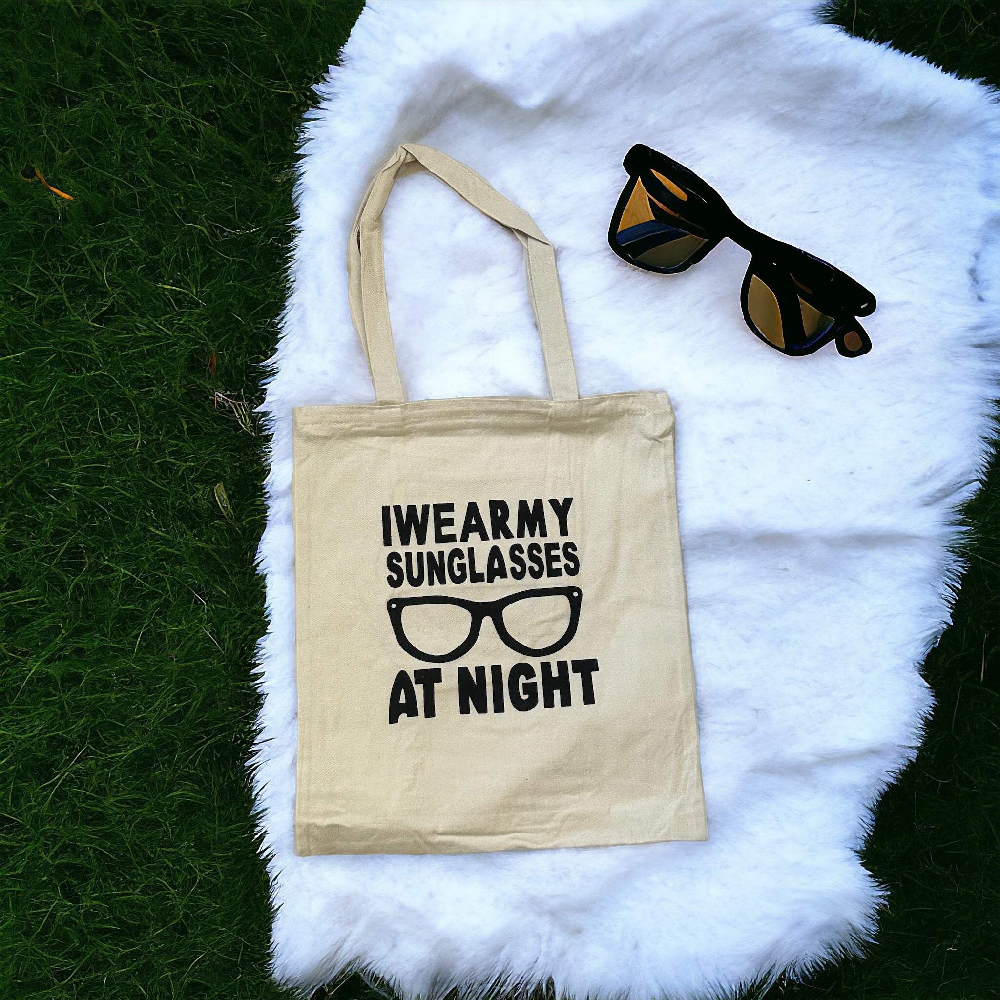 Tote Bag At Night