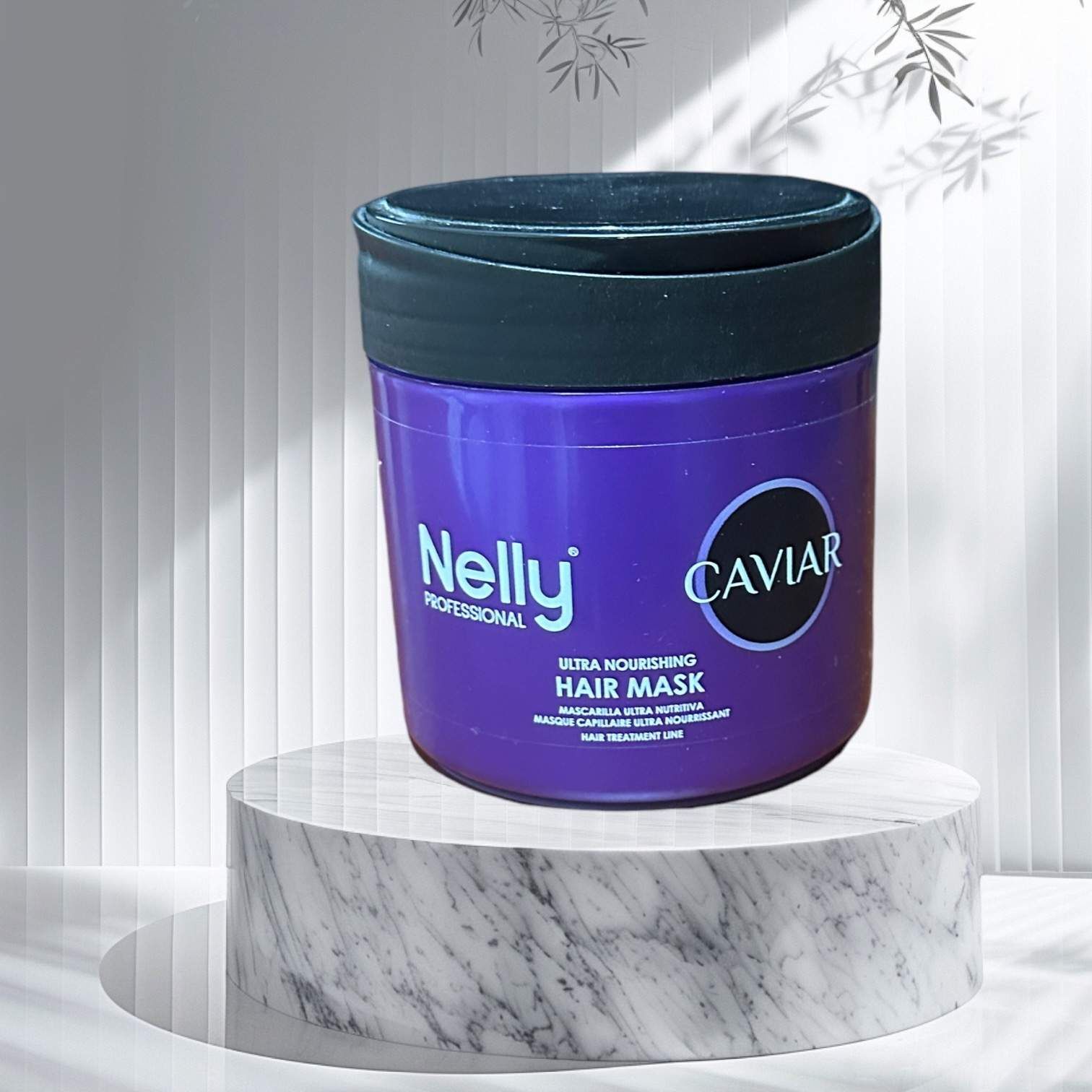 Nelly Caviar Hair Mask – Masque Capillaire Ultra-nourrissant Au Caviar