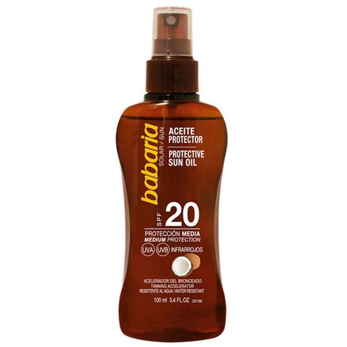 Babaria Soliare Sun Coconut Huile Spf 20