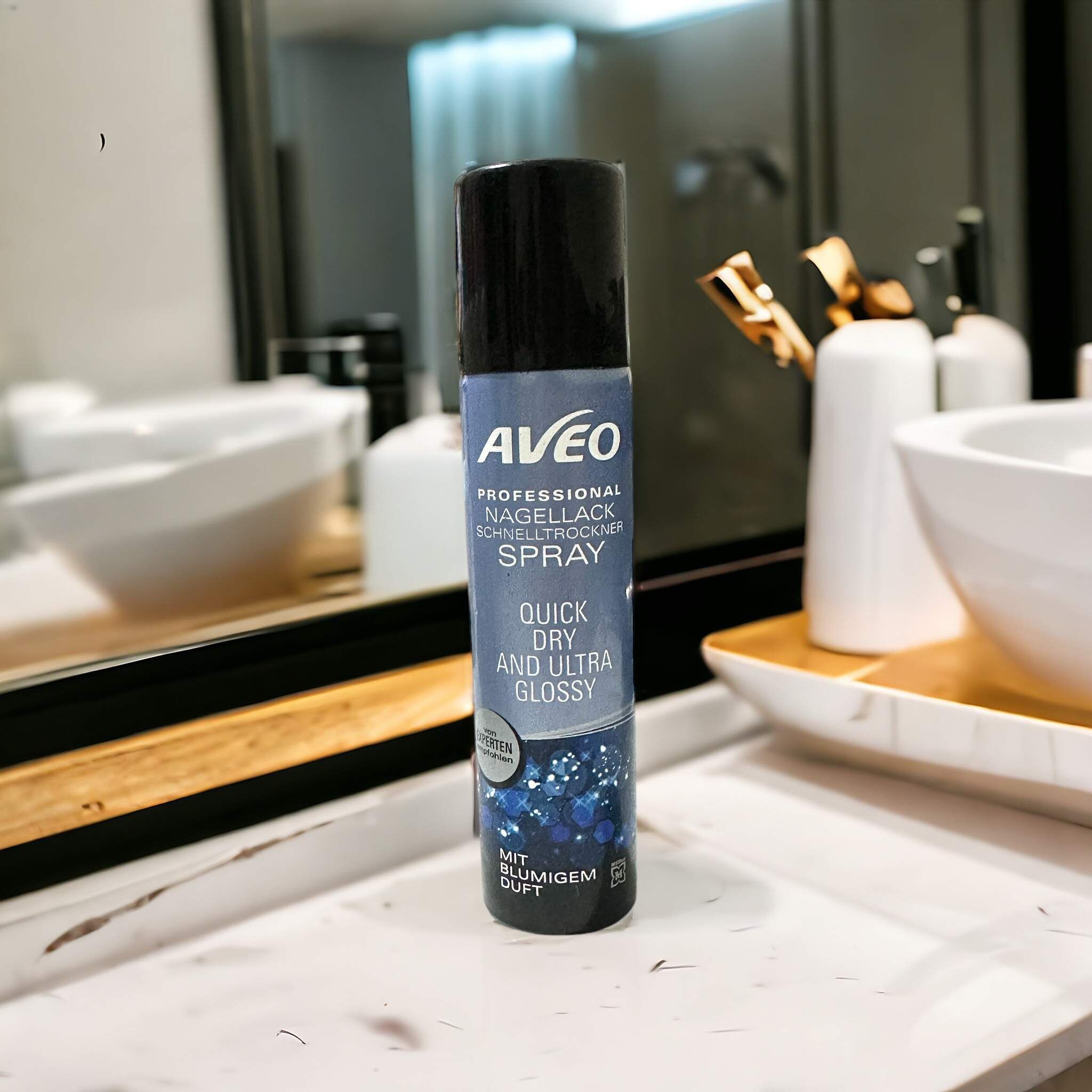 Spray Sèche-vernis Rapide Et Ultra Brillant