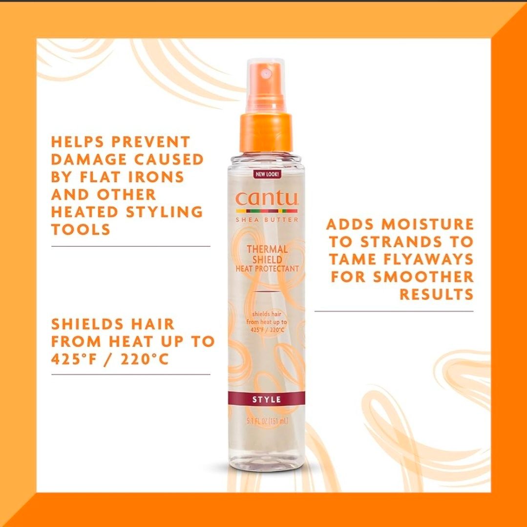 Thermal Shield Heat Protectant Avec Beurre De Karité, 5.1 Fl Oz