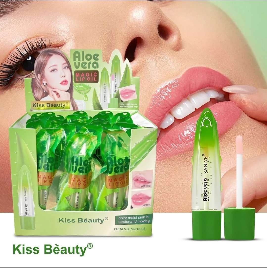 Magic Lip Oil Gloss Transprant Aloé Vera