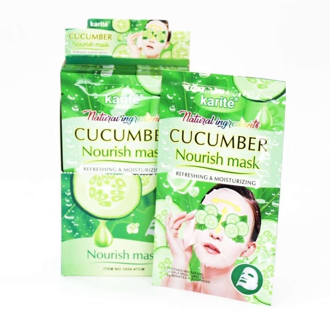 Masque Visage Concombre Hydratant & Rafraîchissant