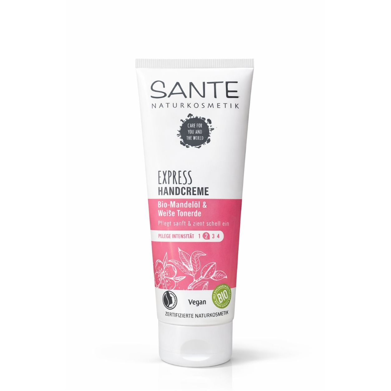 Crème pour les mains – Huile d’amande biologique & argile blanche
