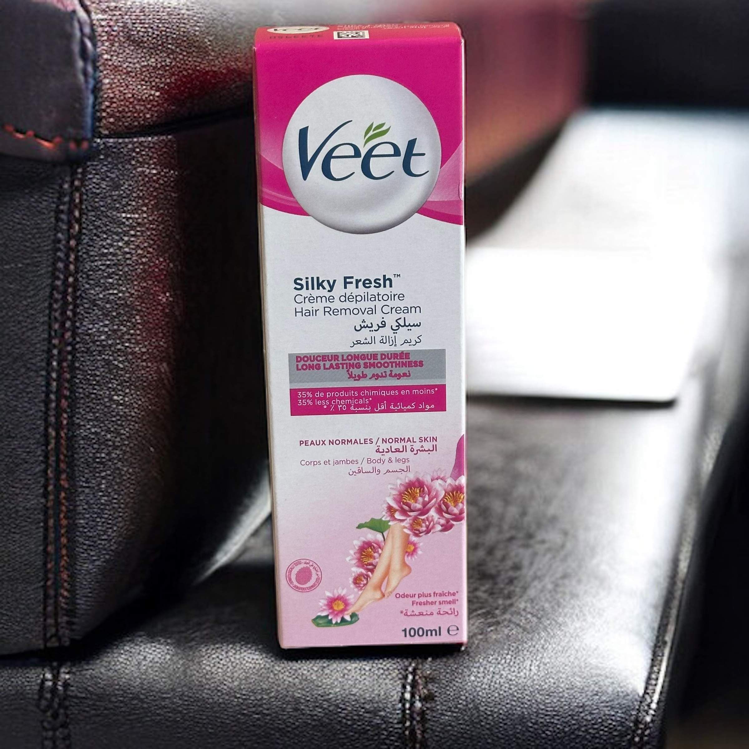 Crème Dépilatoire Silky Fresh De Veet (100ml)