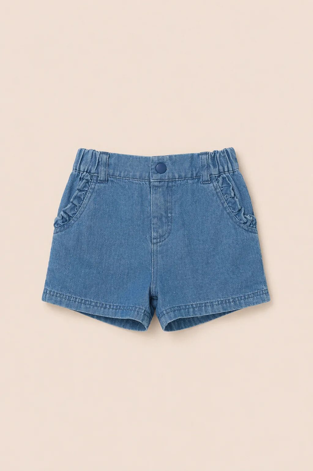 Short Bébé En Denim – Chic Casual & Confort Absolu