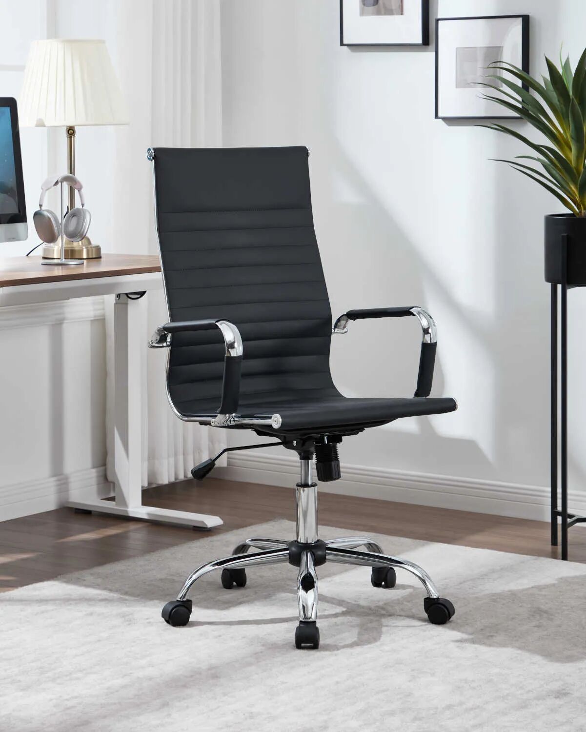 Enola Fauteuil De Bureau - Noir thumbnail 4