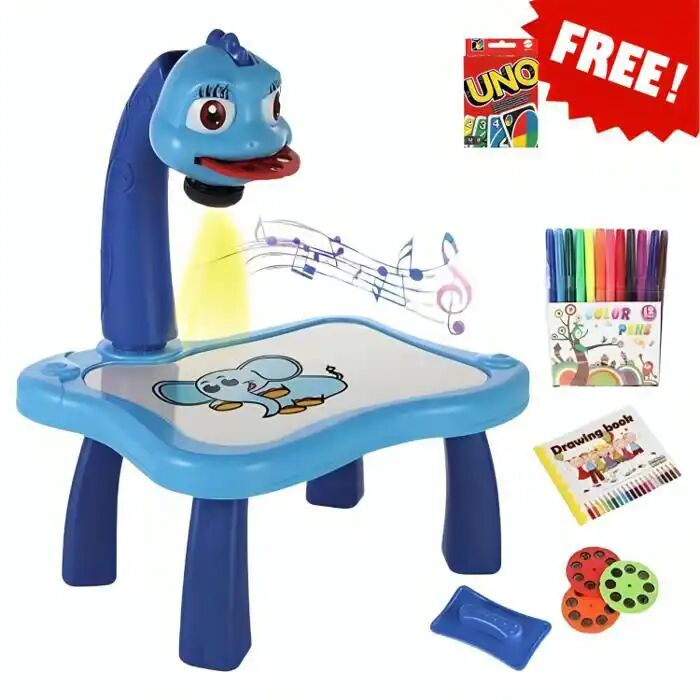 Table De Jeu De Peinture + Jeu De Carte Uno Gratuit