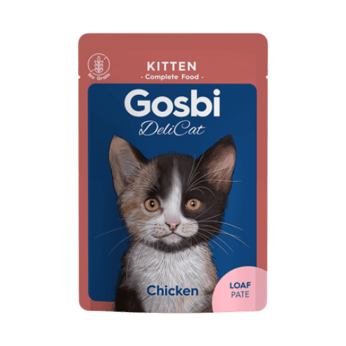 Delicat Aliment Humide Chat Kitten Chicken Loaf