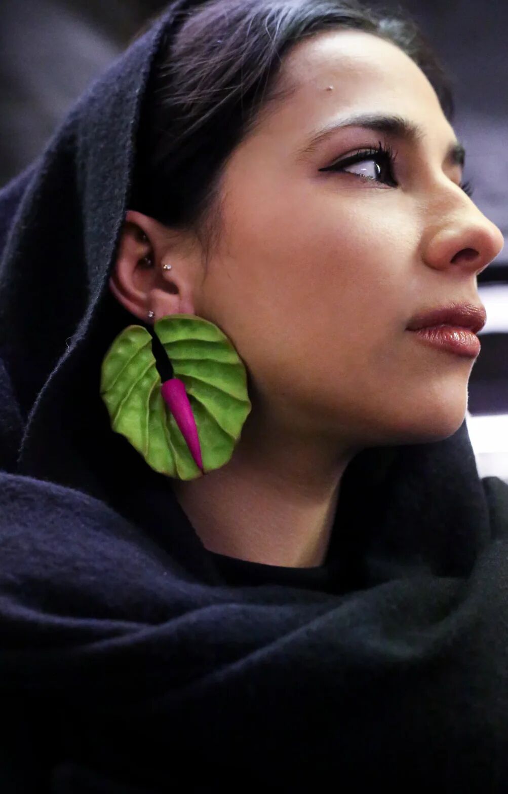 Anthurium Earrings