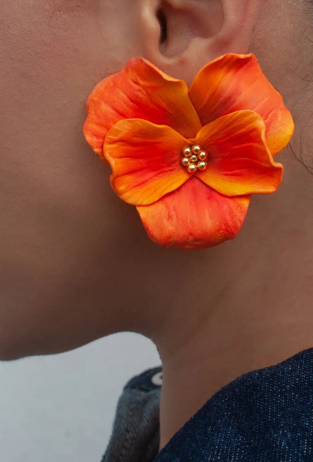 Orange Blossom Earrings