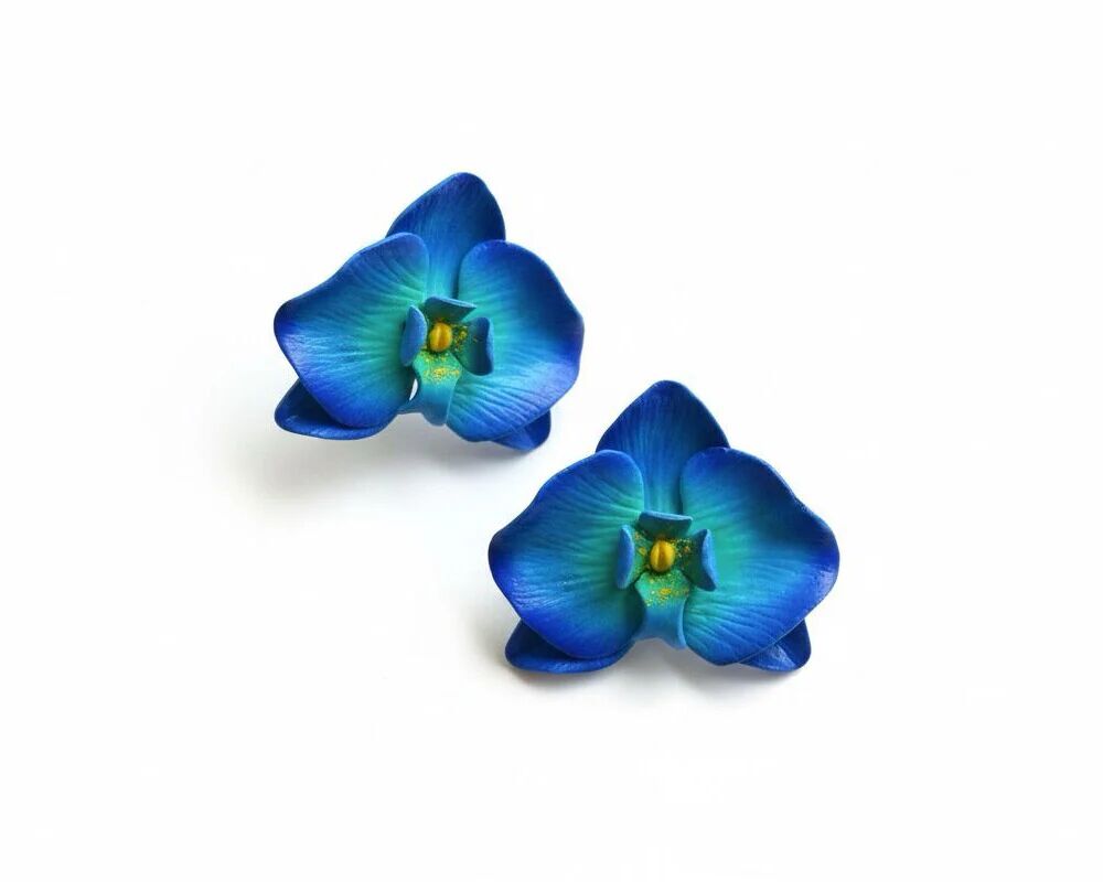 Orchid Earrings
