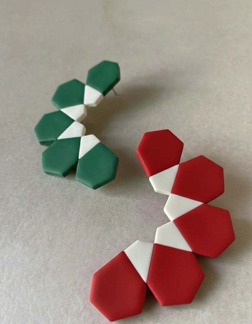 Zelij Earrings Can Edition