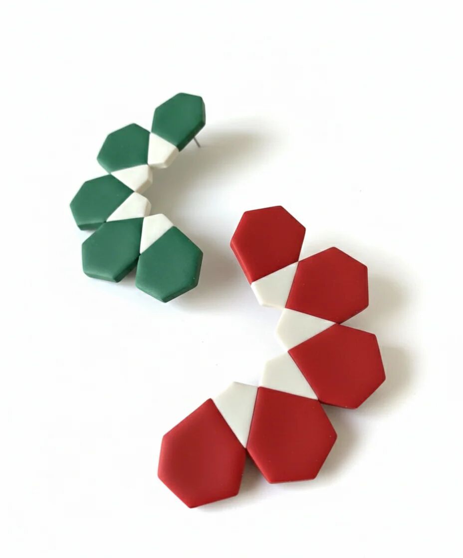 Zelij Earrings Can Edition