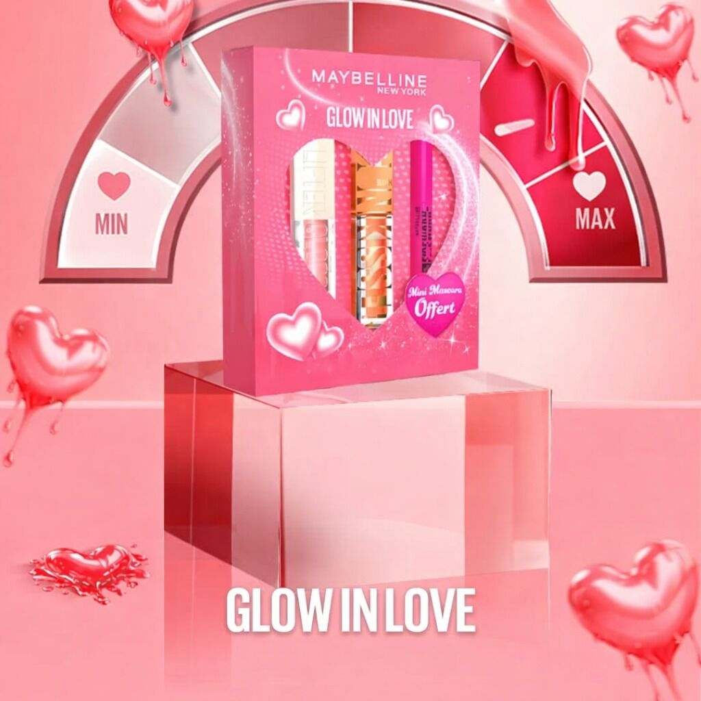 Pack Saint-valentin – Lifter Gloss 005 + Sunkisser Blush 06 + Mini Mascara Firework Offert