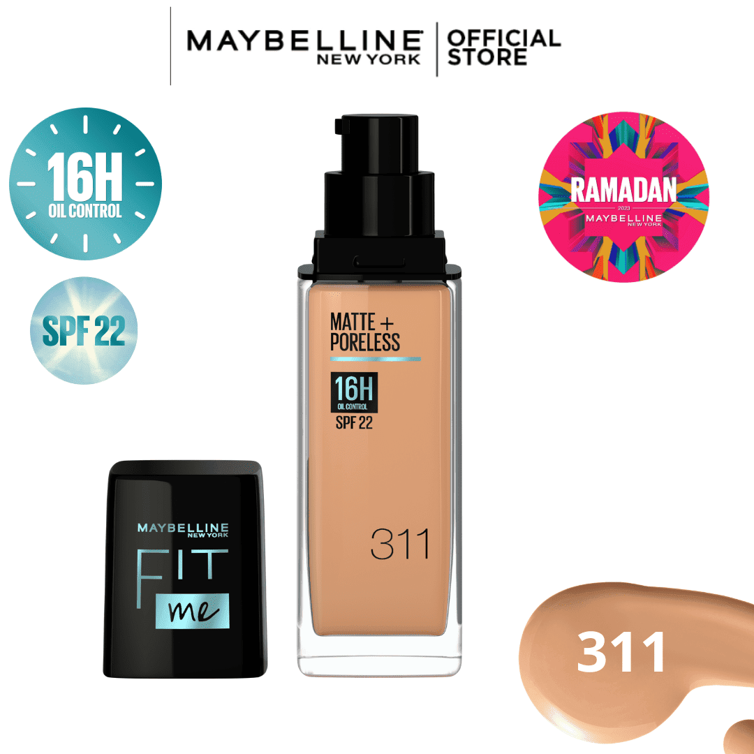 Font De Teint Liquide Fit Me Matte And Poreless Spf 22 - 311 thumbnail 1