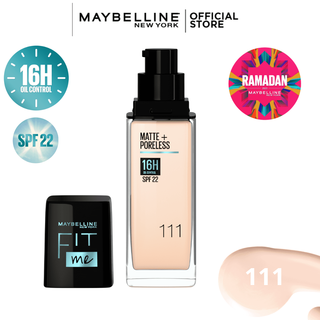Font De Teint Liquide Fit Me Matte And Poreless Spf 22 - 111