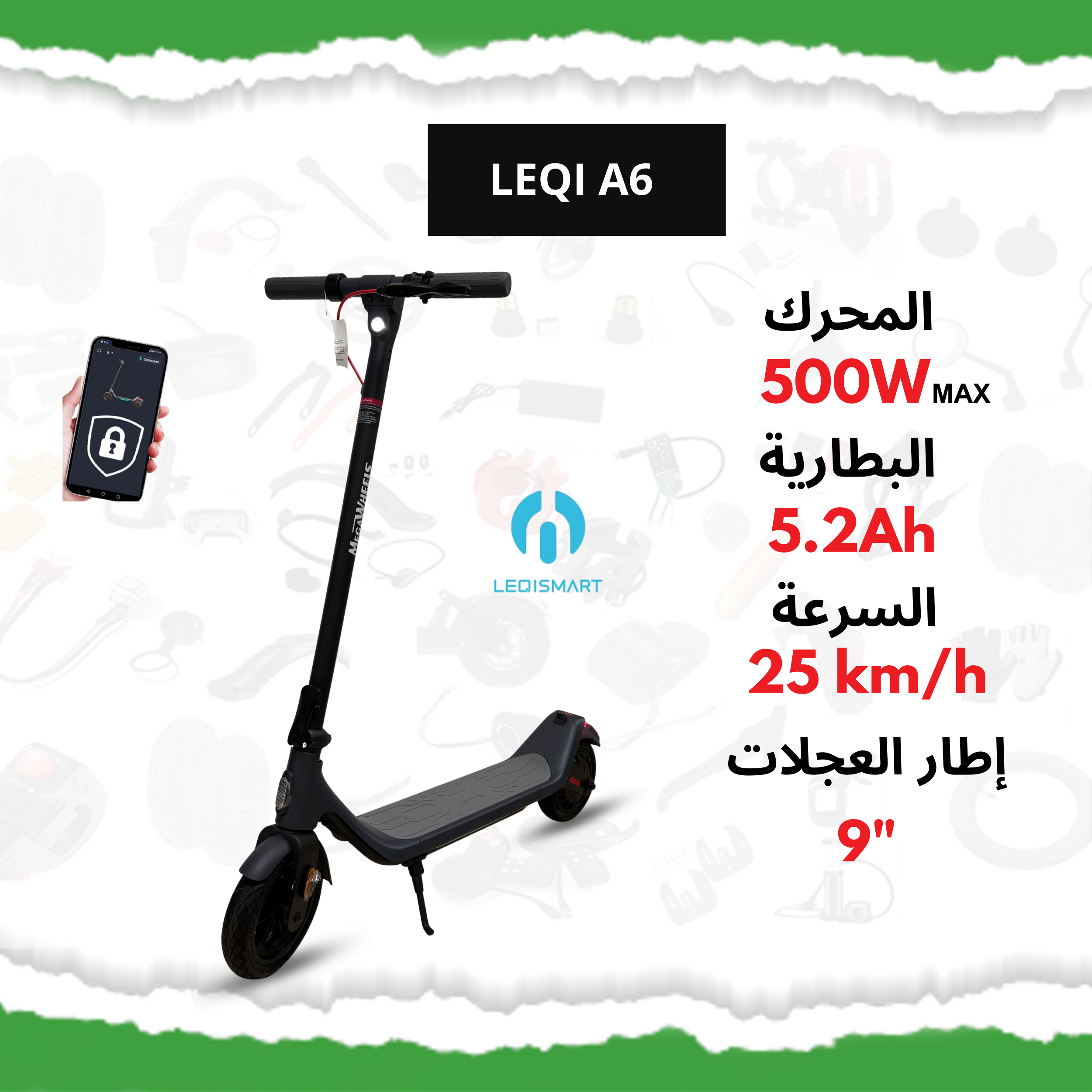 Trottinette Électrique Leqi A6