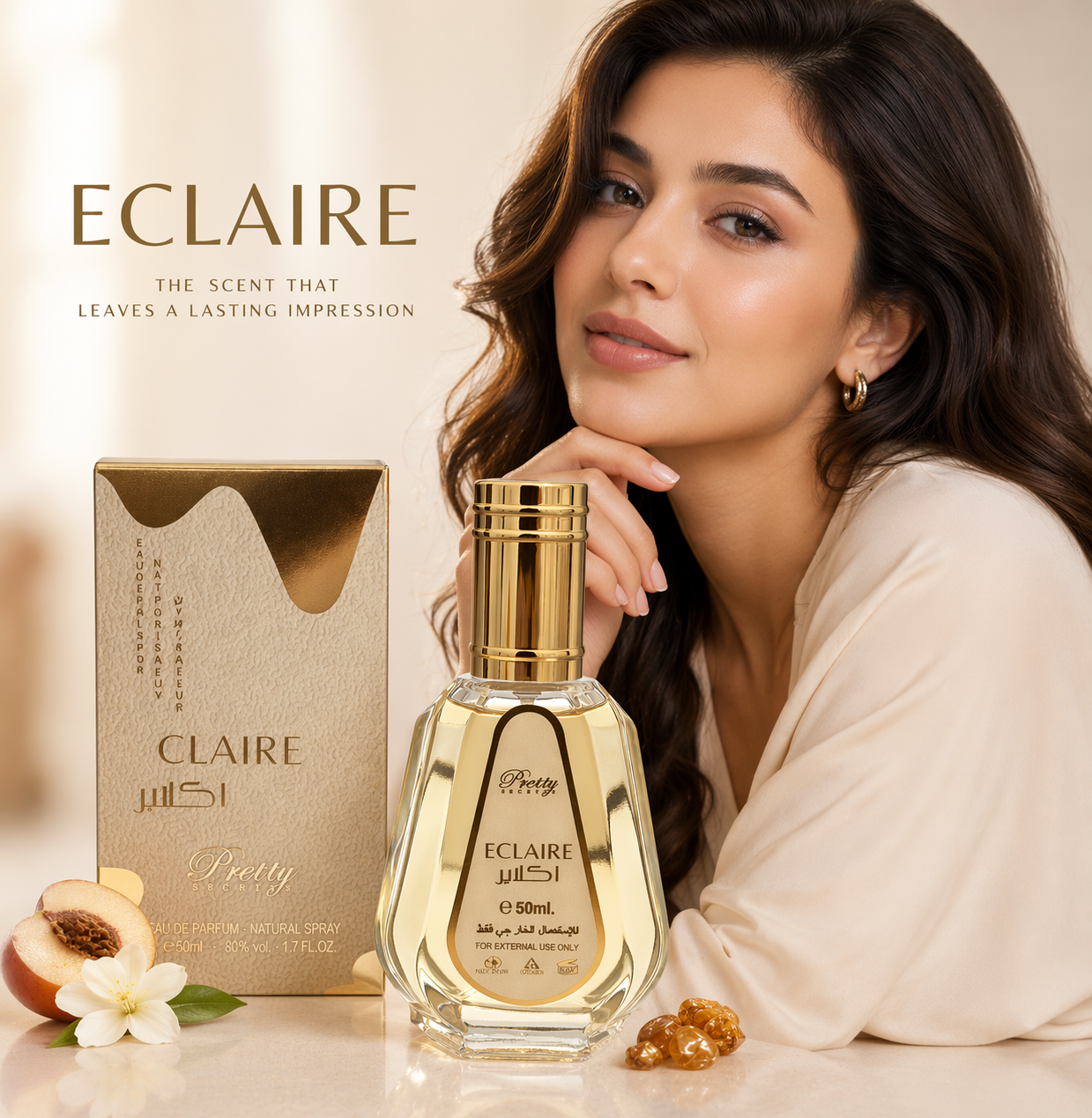 Parfum Femme Eclaire Eau De Parfum – Fragrance Élégante & Douce Longue Tenue