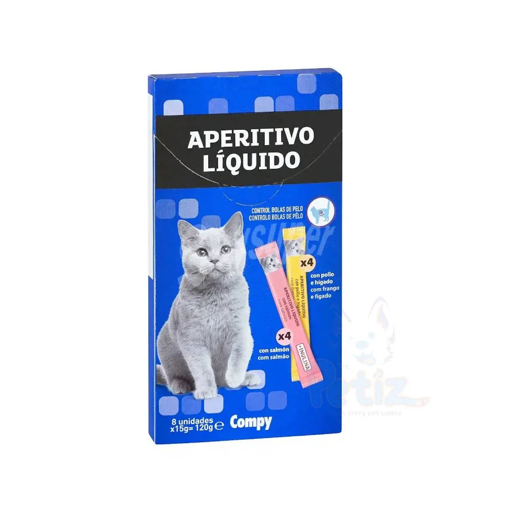 Aperitivo – Snack Liquide Pour Chats X 8 Sachets