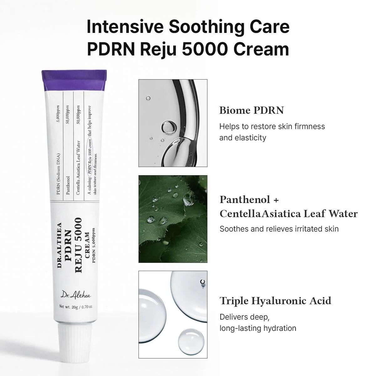 Pdrn Reju 5000 Cream 20g (pdrn 5000ppm) - 20g thumbnail 3