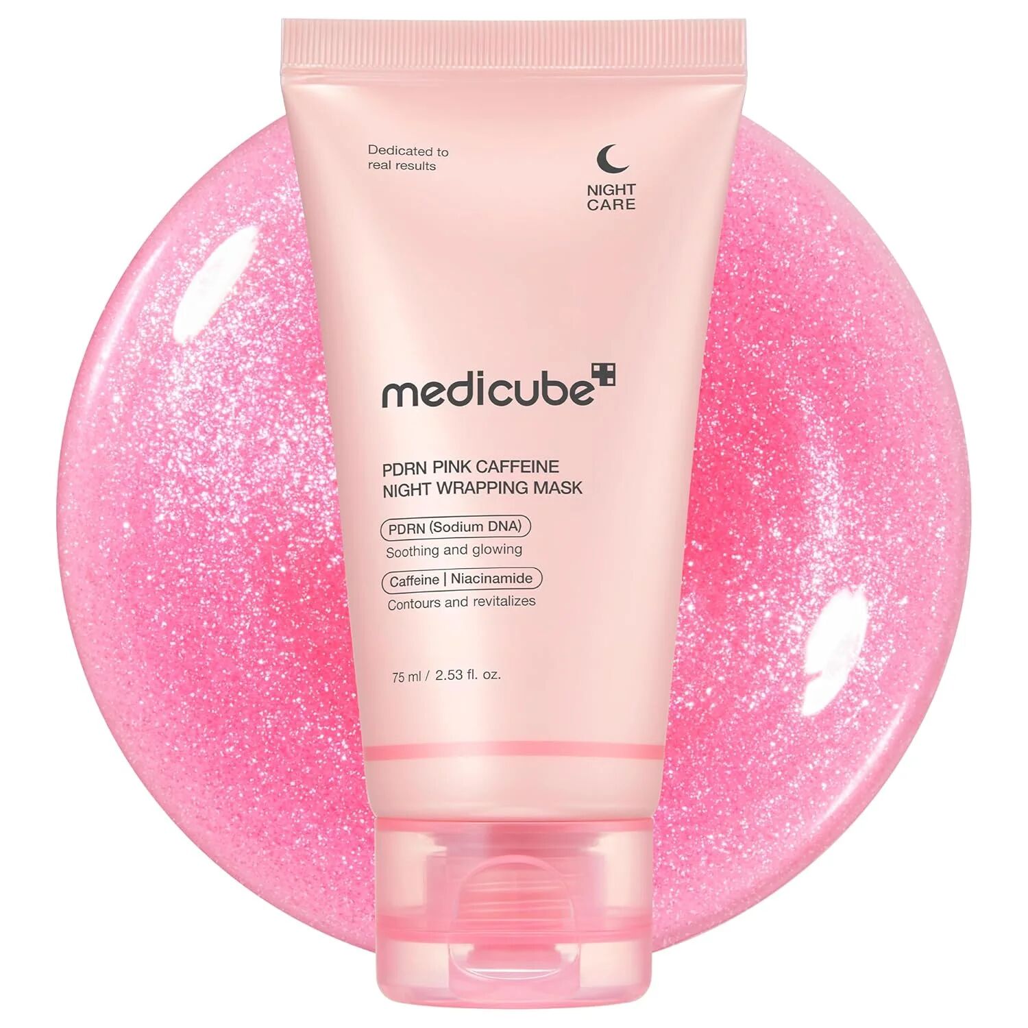 Pdrn Pink Caffeine Night Wrapping Mask - 75ml