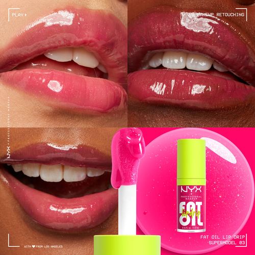 Professional Makeup Lip Gloss Fat Oil Lip Drip - Super Model thumbnail 3
