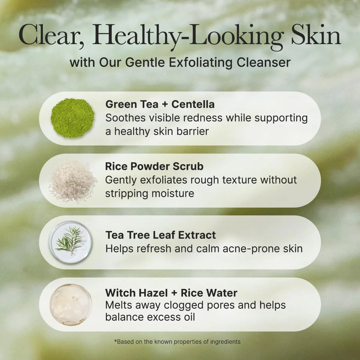 Arencia Fresh Green Rice Mochi Cleanser - 120g thumbnail 4