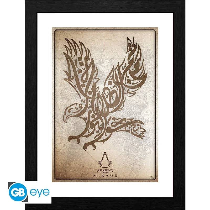 Tirage Encadré Aigle Mirage Assassins Creed